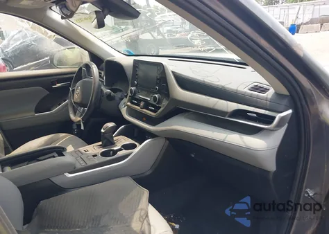 2021 Toyota Highlander Xle из США, поврежденный, VIN 5TDGZRBH0MS119455